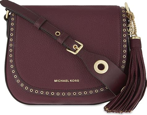 MICHAEL Michael Kors Brooklyn Large Grommet Leather Feed 